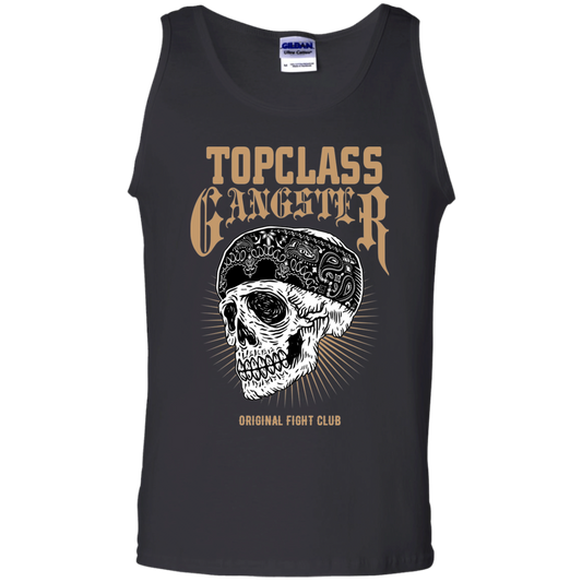 Topclass Gangsta Skull and Bandana Tank Top