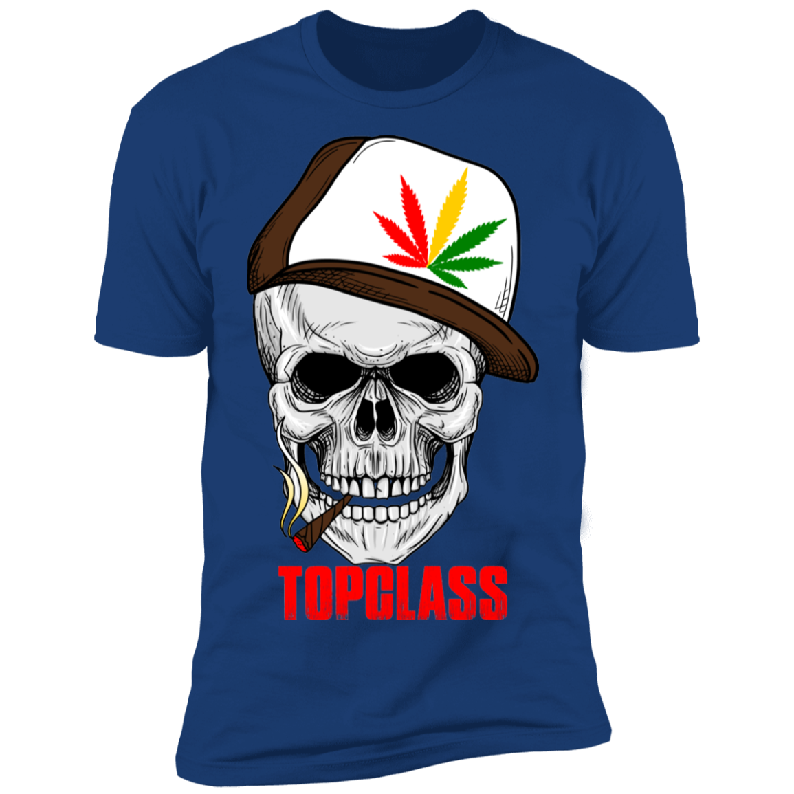 Topclass skull with Hat Tshirt 420