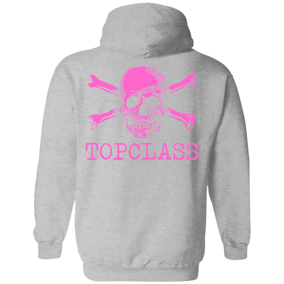 Topclass Pink Skull Hoodie