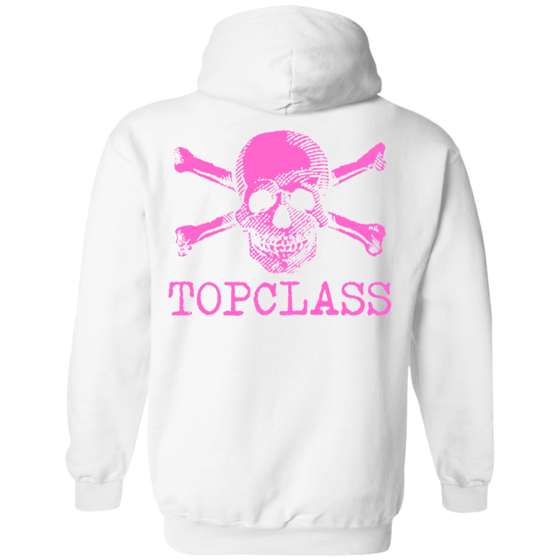 Topclass Pink Skull Hoodie