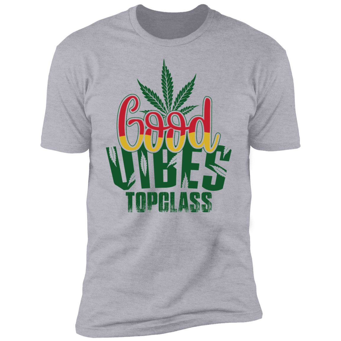 Topclass Green Good Vibes Tshirt 420