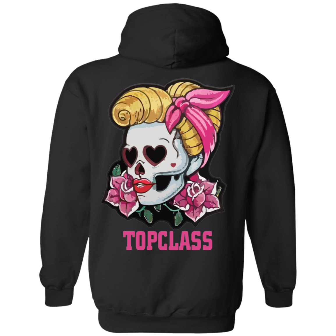 Topclass Pink pin up girl Hoodie