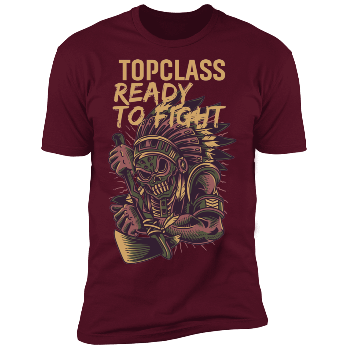 Topclass Indian Ready to Fight Tshirt