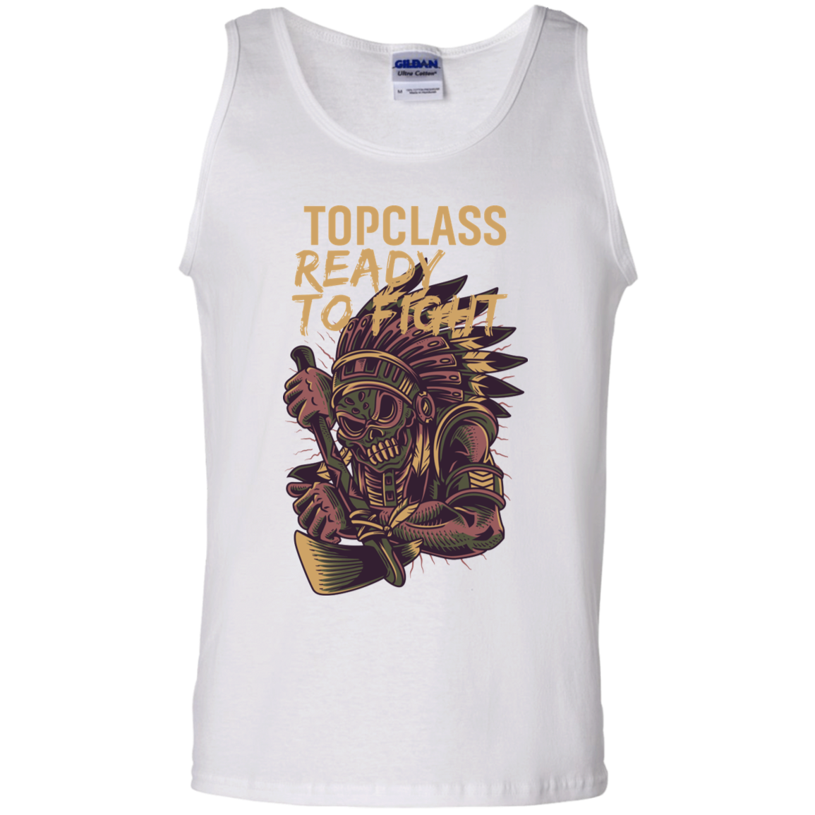 Topclass Indian Ready to Fight Tank Top