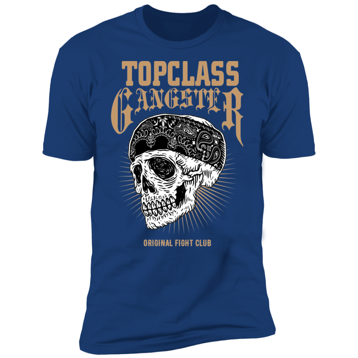 Topclass Gangster Skull and Bandana Tshirt