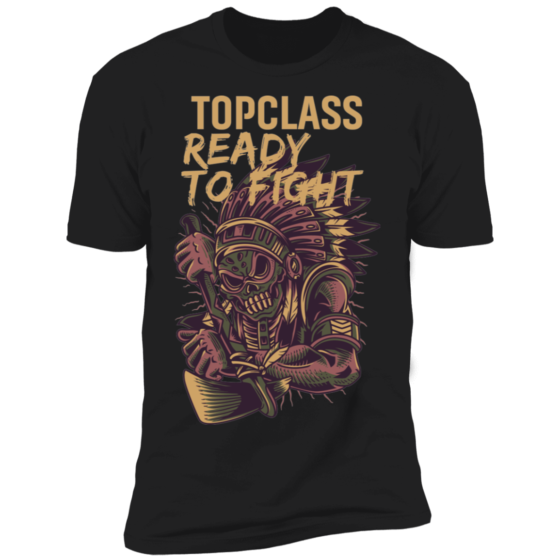 Topclass Indian Ready to Fight Tshirt