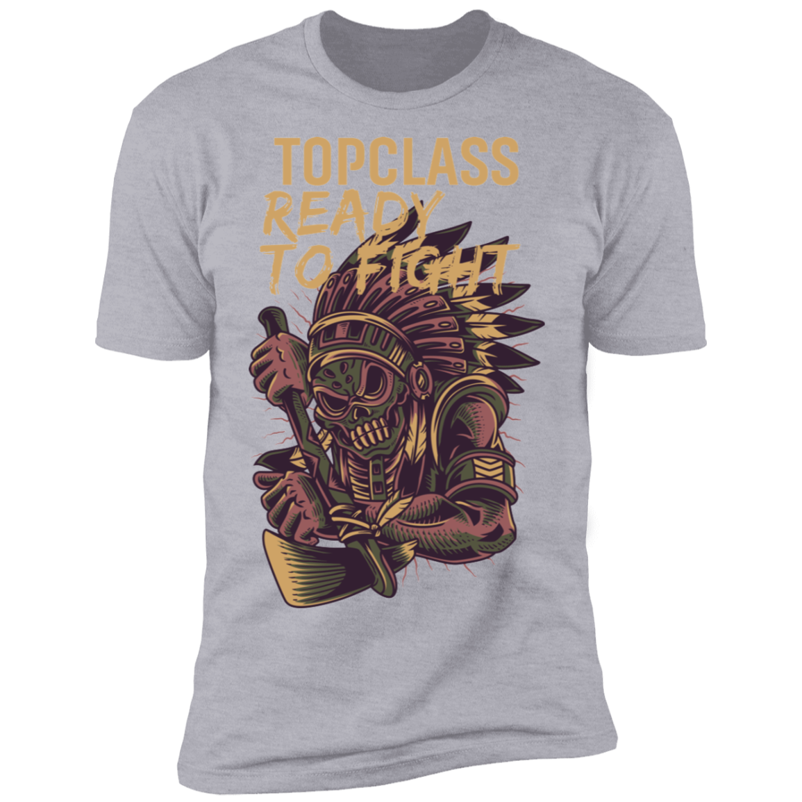 Topclass Indian Ready to Fight Tshirt