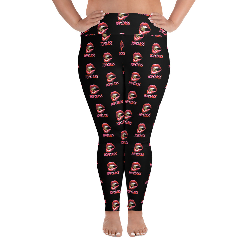 All-Over Print Plus Size Leggings