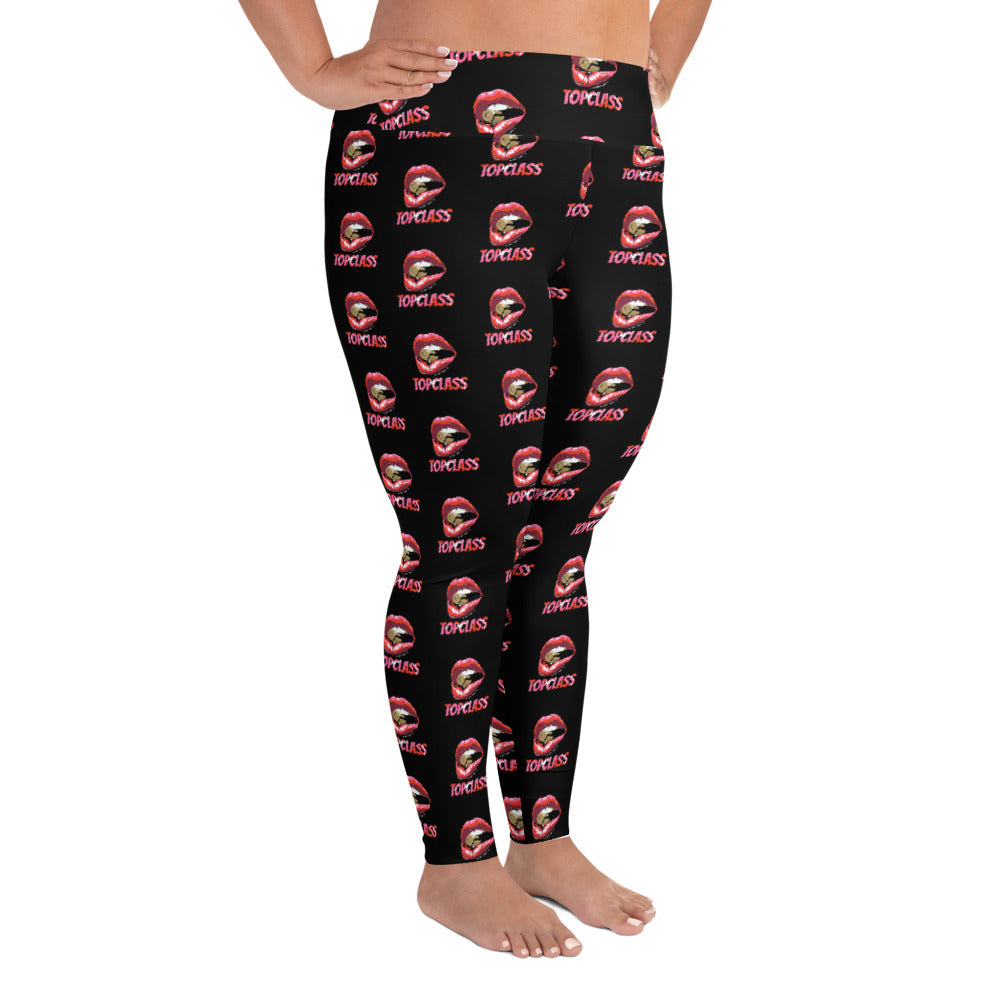 All-Over Print Plus Size Leggings