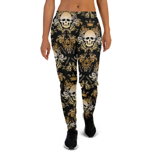 Topclass Gold Skull Women's Joggers