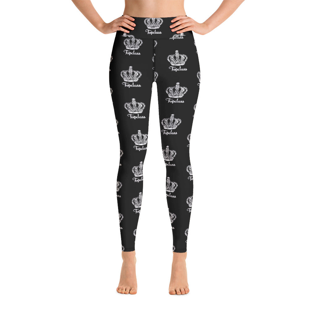 Topclass Logo Leggings Black