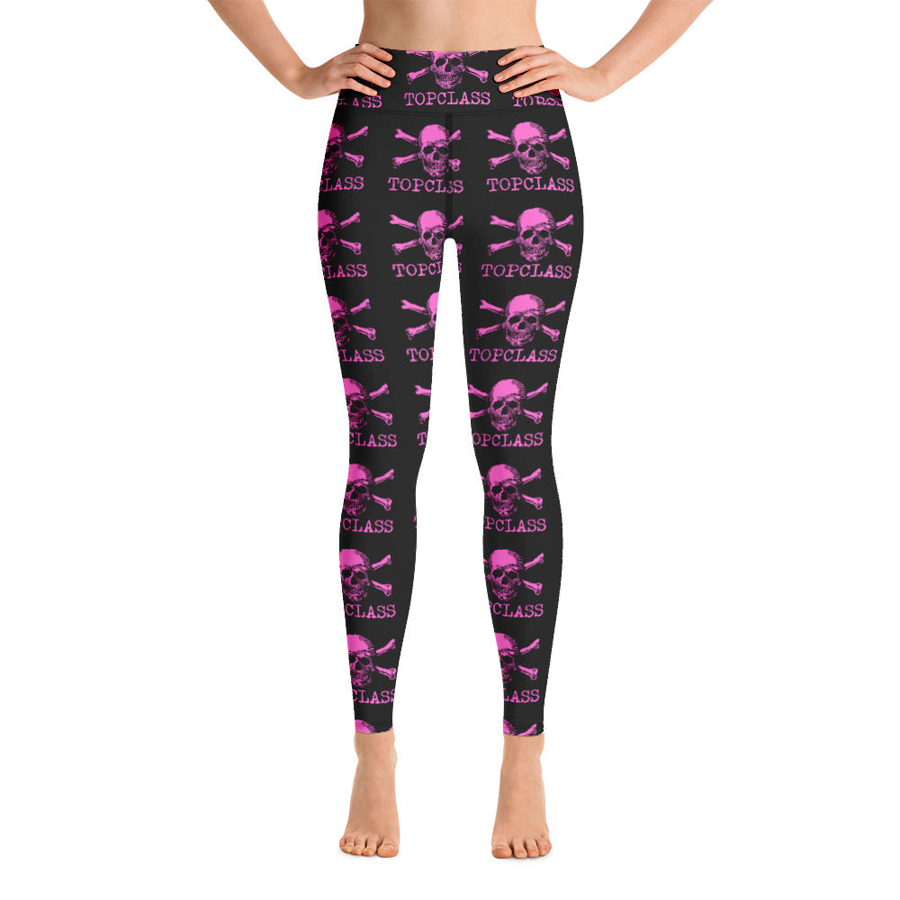 Topclass Pink Skull Leggings