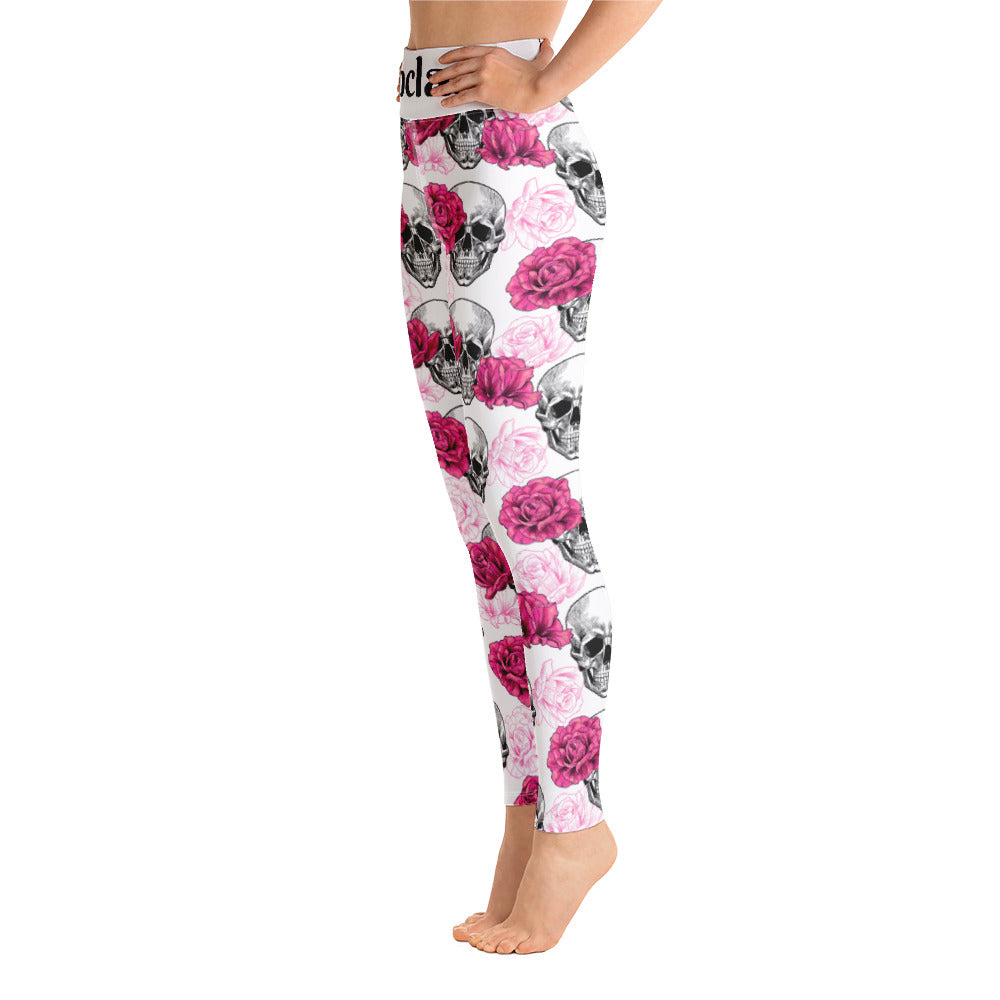 Topclass Skull and Rose Leggings