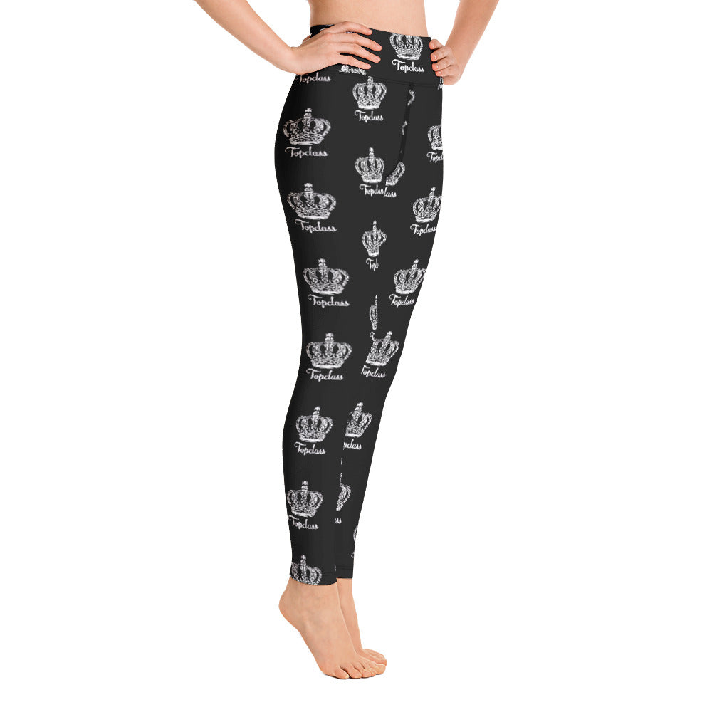 Topclass Logo Leggings Black