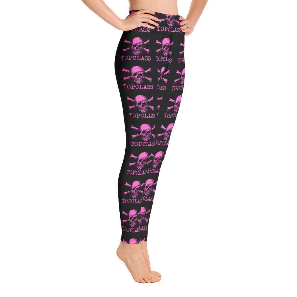 Topclass Pink Skull Leggings