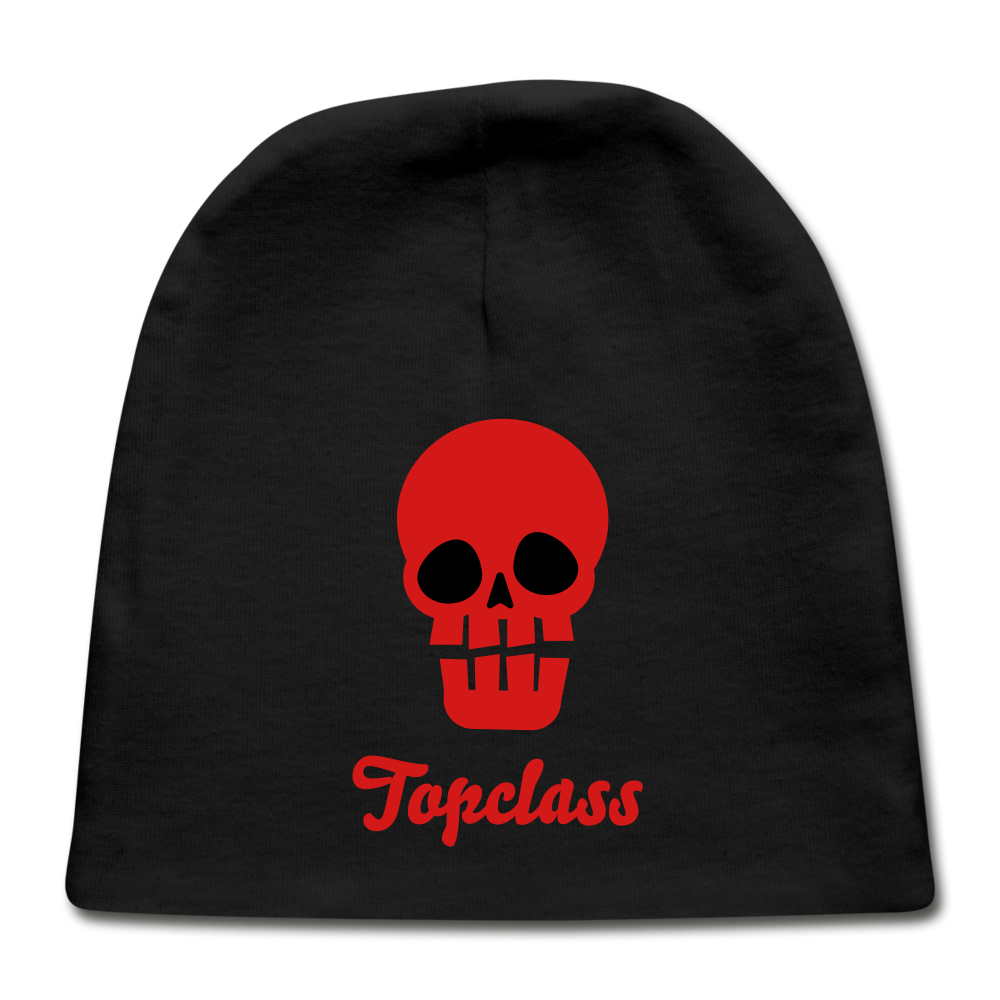 Topclass skull baby hat - black