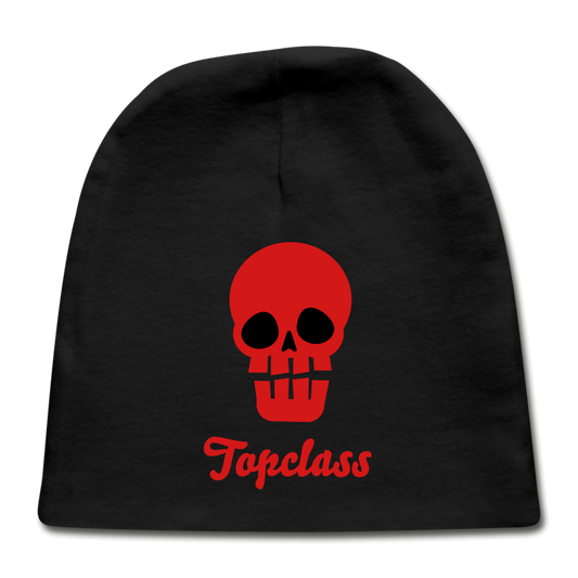 Topclass skull baby hat - black