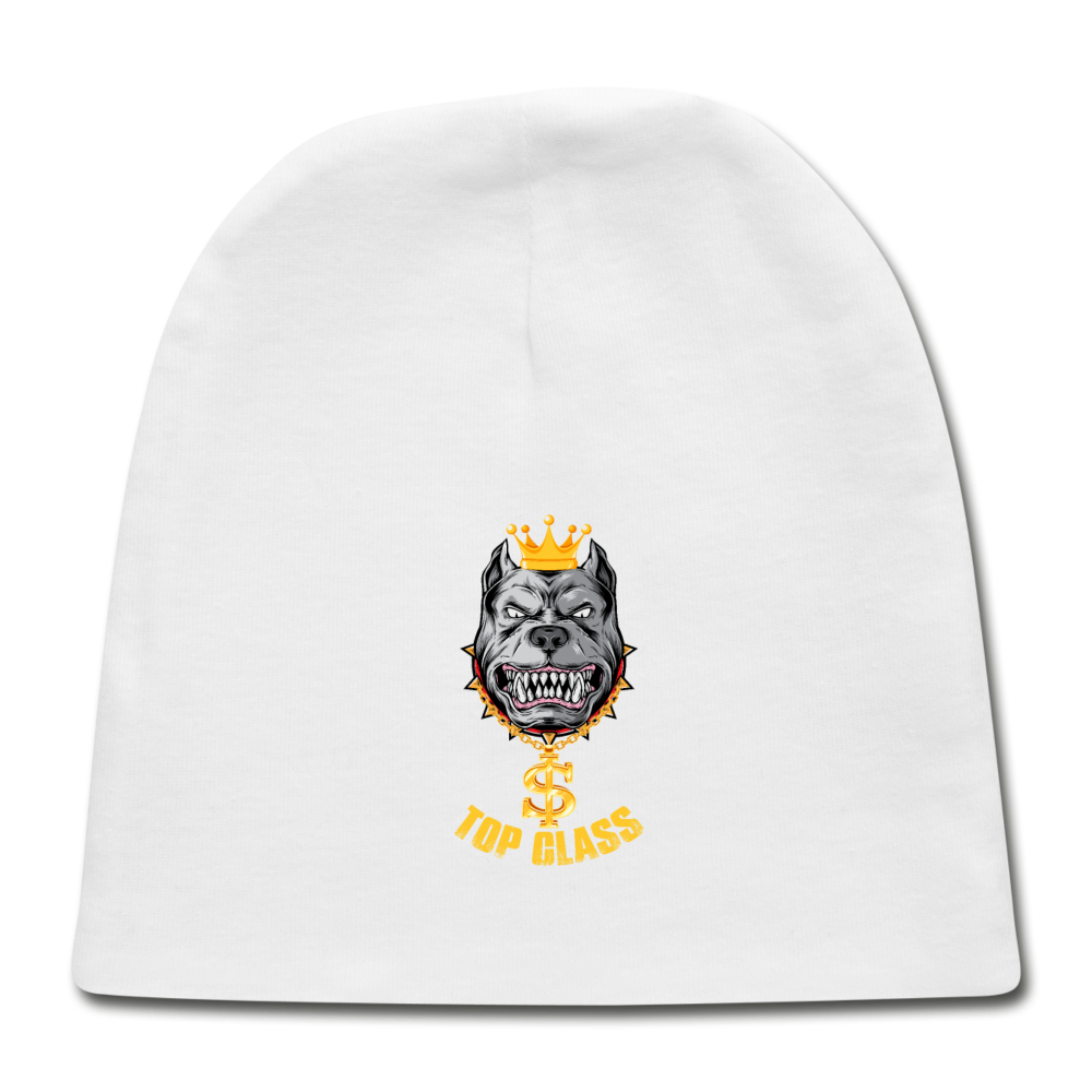 Topclass Bulldog baby hat - white