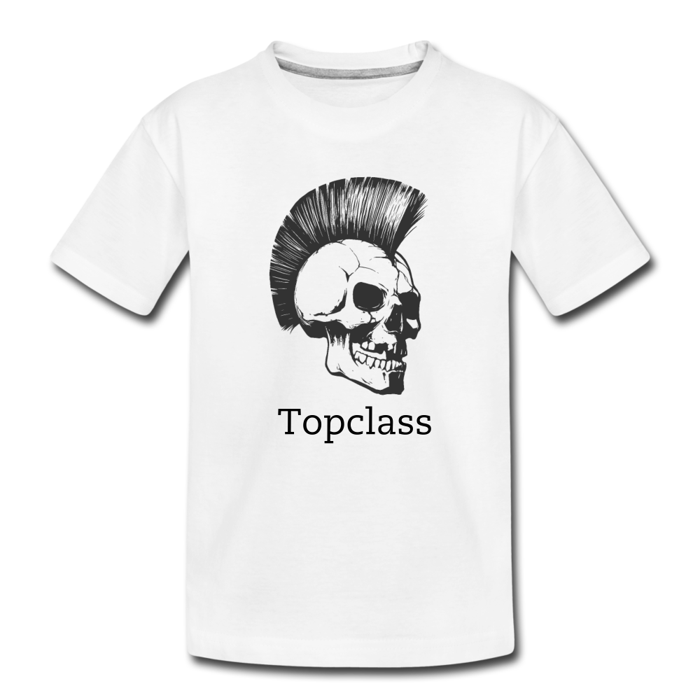 Topclass Mohawk Toddler Tshirt - white