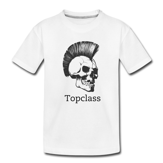 Topclass Mohawk Toddler Tshirt - white