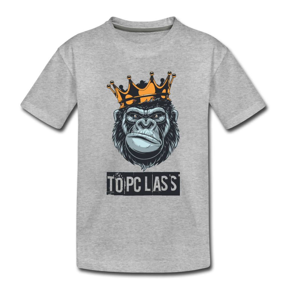 Topclass Gorilla Toddler Tshirt - heather gray