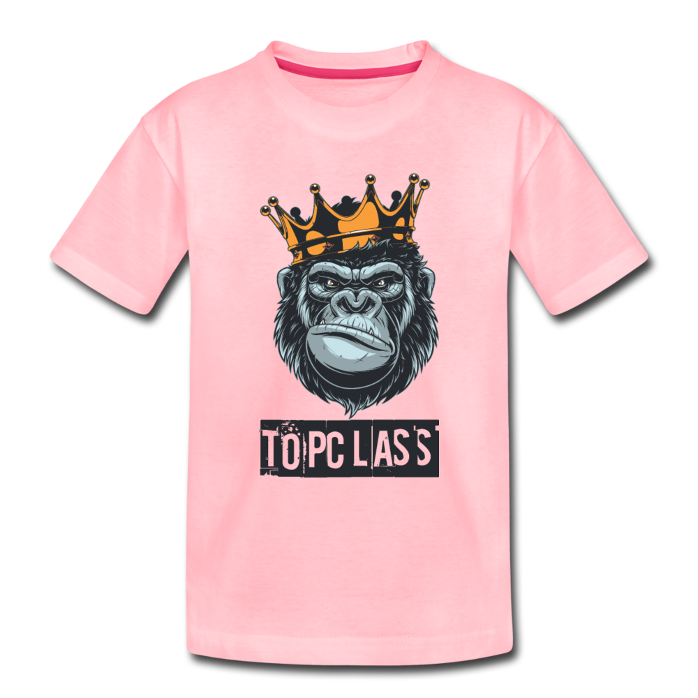 Topclass Gorilla Toddler Tshirt - pink