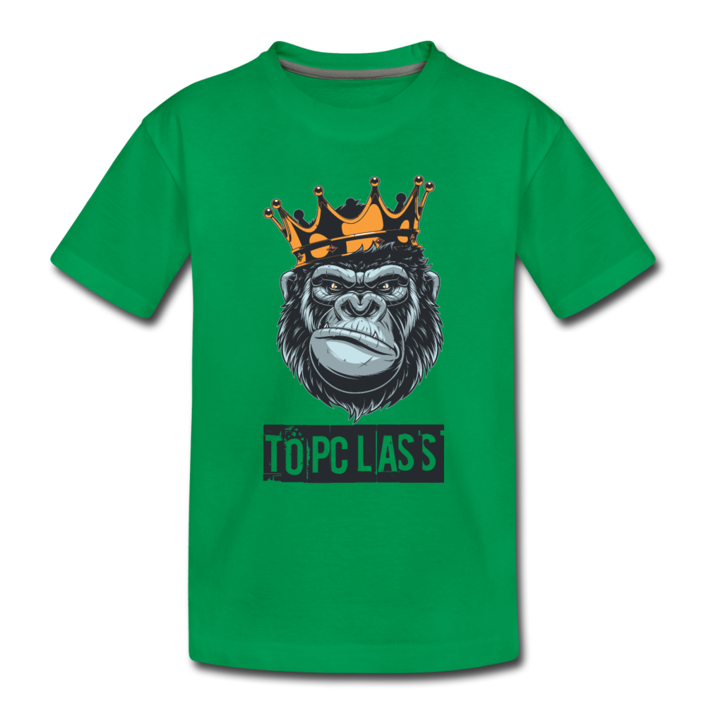 Topclass Gorilla Toddler Tshirt - kelly green