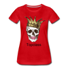 Topclass Womens skull and crown - red