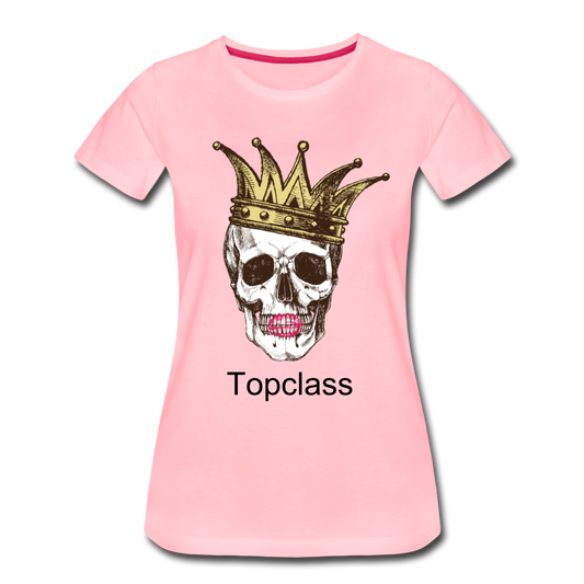 Topclass Womens skull and crown - pink