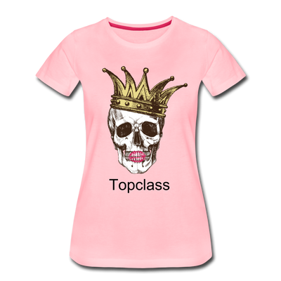 Topclass Womens skull and crown - pink