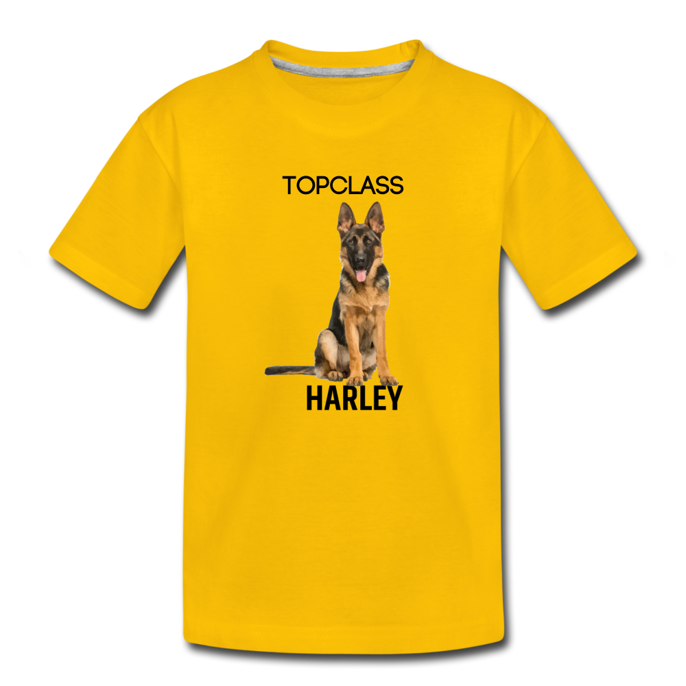 Topclass Youth Harley Tshirt - sun yellow