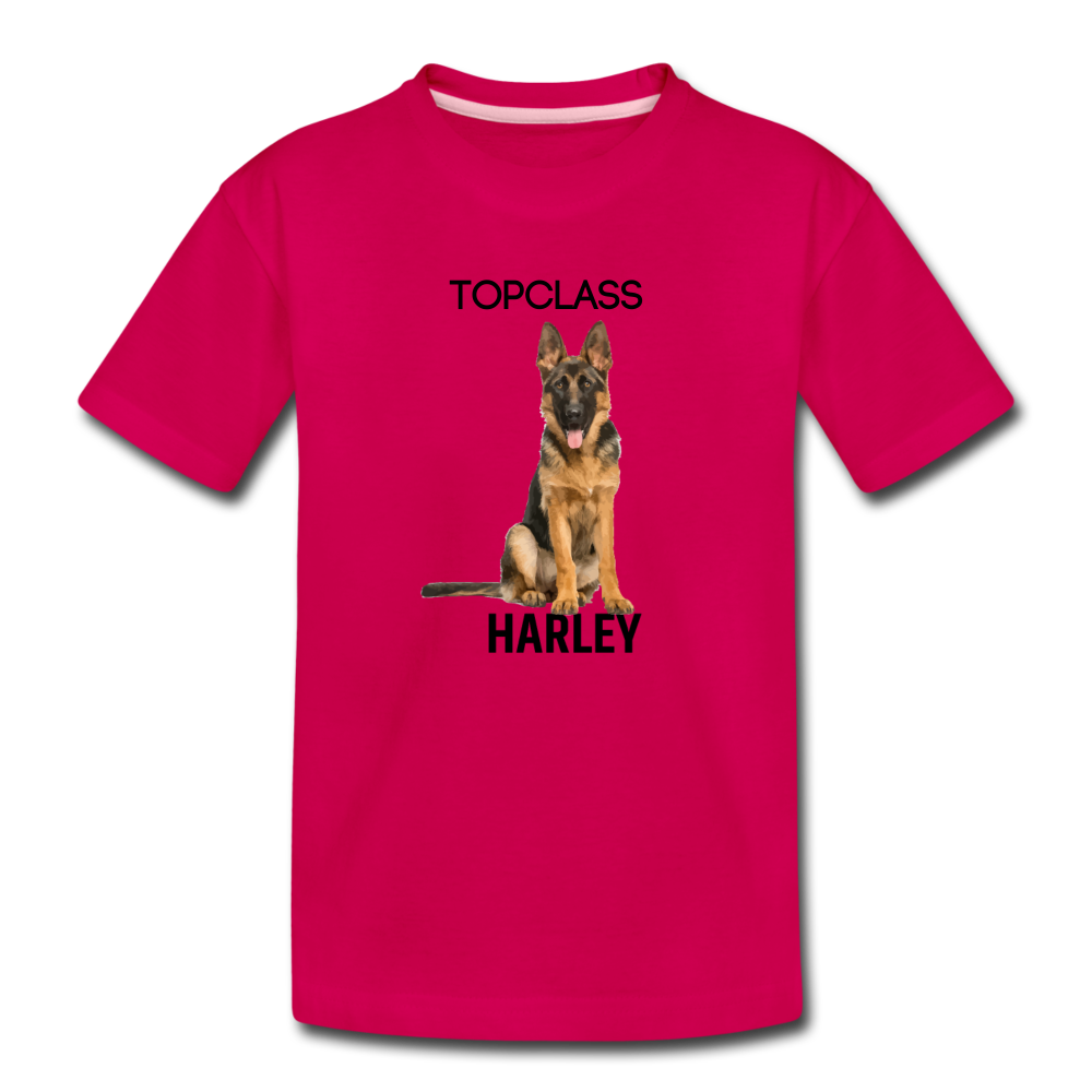 Topclass Youth Harley Tshirt - dark pink