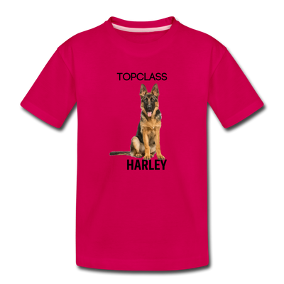 Topclass Youth Harley Tshirt - dark pink